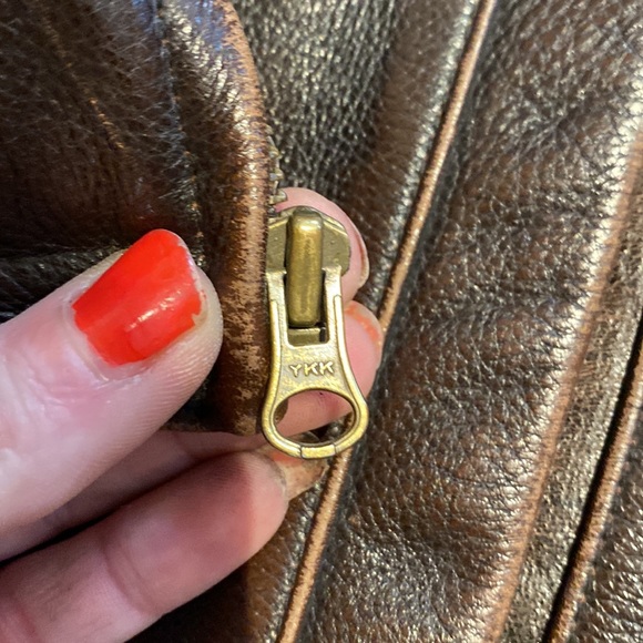 Mens Leather Y2K Bomber Jacket! Like New! Worn 1x! Quilted Liner/Pockets! XL🔥🎄 - Picture 6 of 13